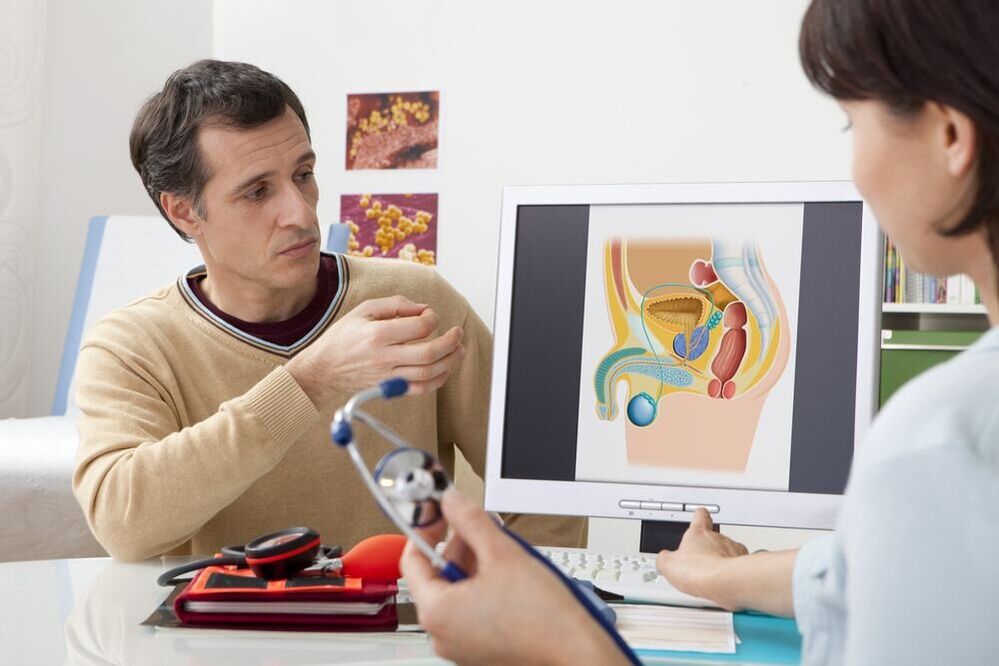 Para prevenir a prostatite, os homens precisam de check-ups anuais com um médico. 